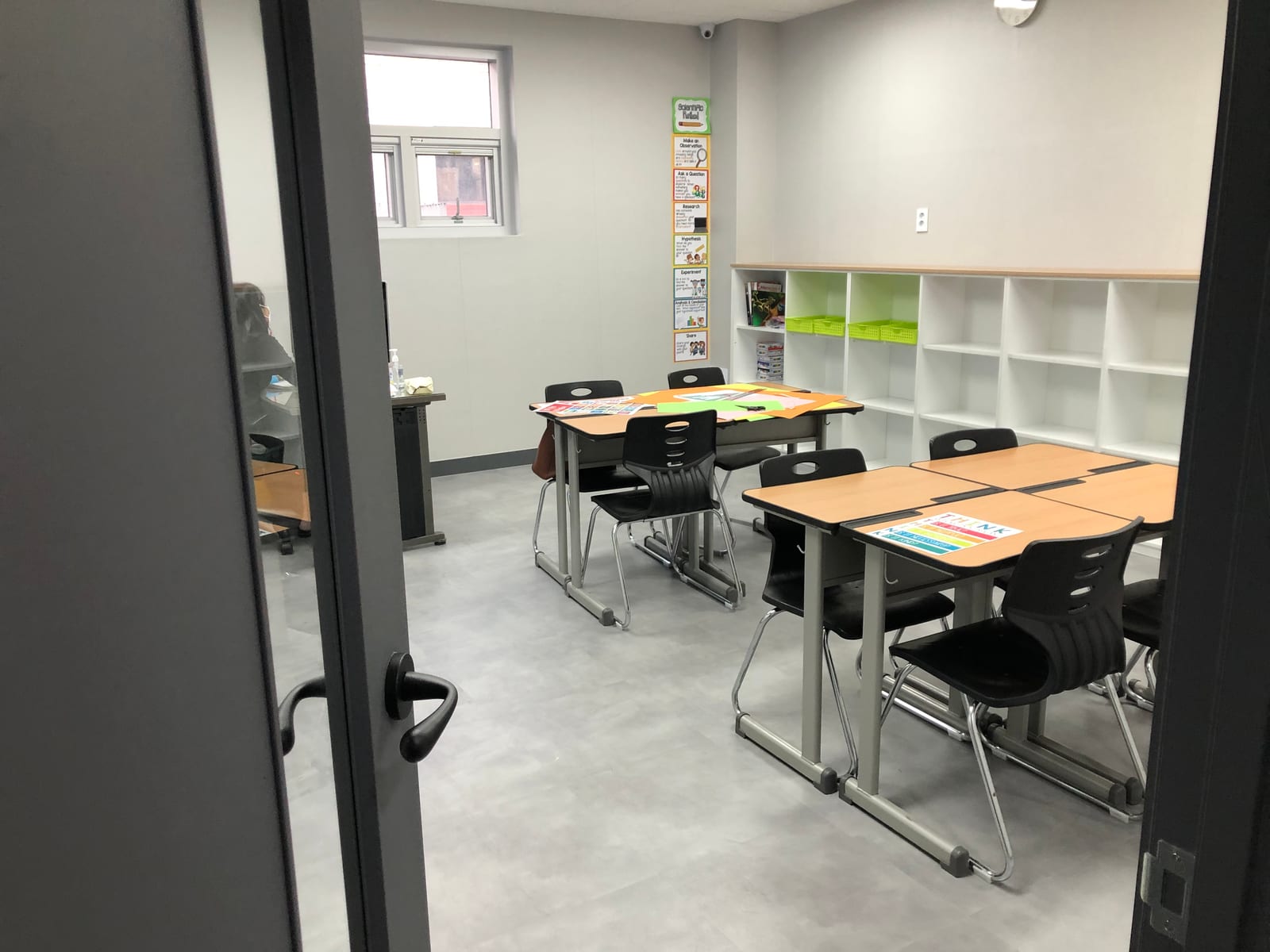 여수 돌산읍 학교청소 시공 사진
