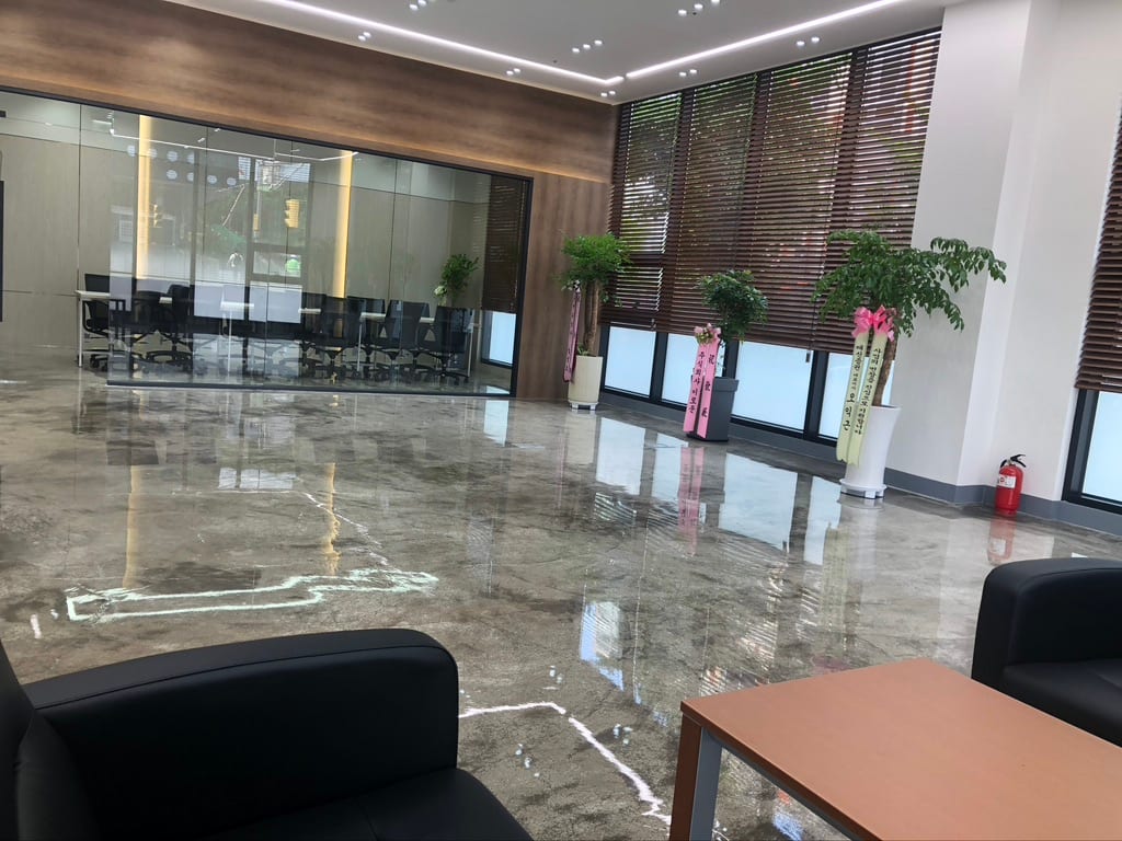 순천 조례동 정기청소 시공 사진